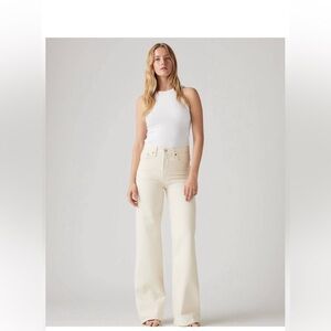 Levi's High Waist Wide Leg Jean